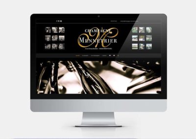 Site web – Champagne Mennetrier